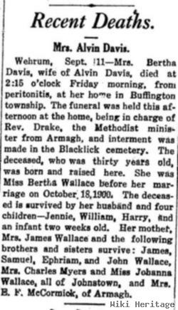 Bertha Belle Davis