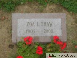 Zoa L. Shaw