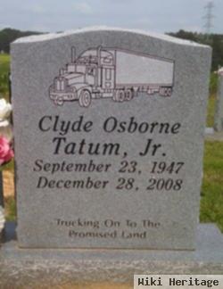 Clyde Osborne Tatum, Jr