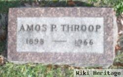 Amos P Throop