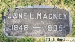 Jane L. "jennie" Hope Mackey