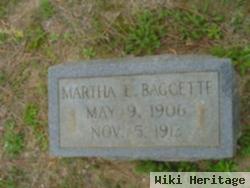 Martha E Baggette