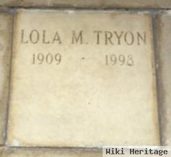 Lola M Tryon