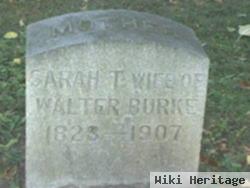 Sarah T. Beckwith Burke