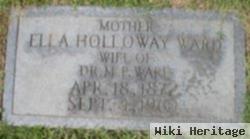 Ella Edith Holloway Ward