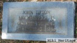 John Tipton Mccampbell, Ii