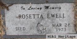 Rosetta Ewell