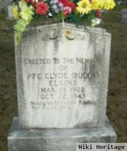 Pfc Clyde Kerby "buddy" Elkins