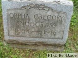 Orpha Gregory Snodgrass