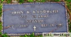 Sgt John R. Randolph