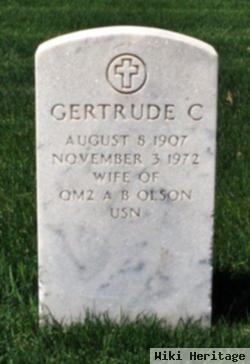 Gertrude C Olson