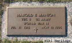 Harold E Manion