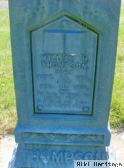 William H Thompson