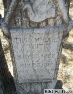 Thomas Mclane White