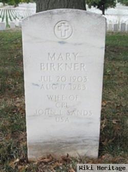 Mary Birkner Sands