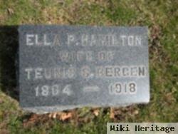 Ella P Hamilton Bergen