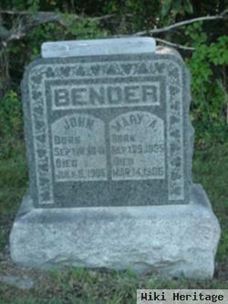 Mary A Bender