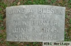 Jane Armistead "jennie" Beeson Hunter