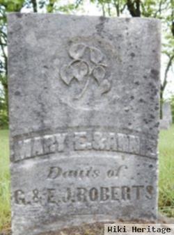 Mary E Roberts