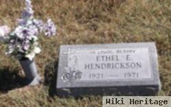 Ethel E. Hendrickson