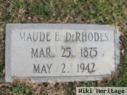 Maude Elledge Rank Derhodes