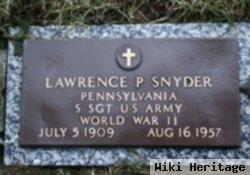 Lawrence P. Snyder