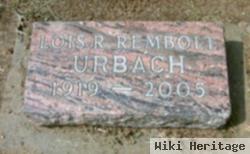 Lois R. Rembolt Urbach