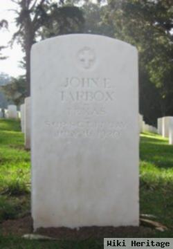 Sgt John E Tarbox