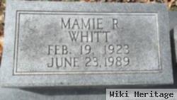 Mamie R Whitt