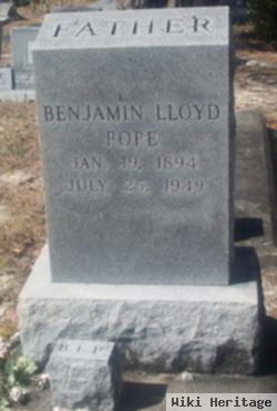 Benjamin Lloyd Pope