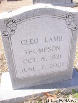 Cleo Lamb Thompson