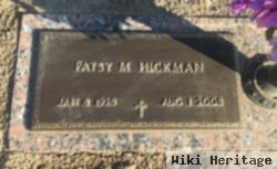 Patsy May Hickman