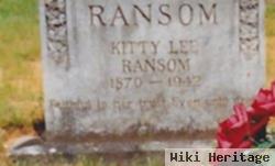 Kitty Lee Ransom