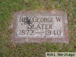 Rev George W Slater