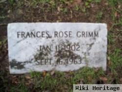 Frances Rose Grimm