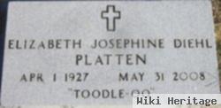 Elizabeth Josephine "betty Jo" Platten