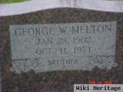 George W Melton