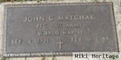 John G Matchak