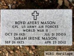 Boyd Ayers "barney" Mason