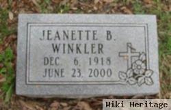 Jeanette B. Winkler