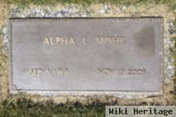 Alpha L. Mohr