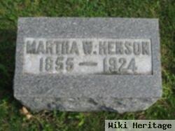 Martha W Hanson Henson