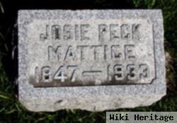 Josie Peck Mattice