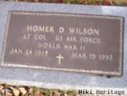 Homer D. Wilson