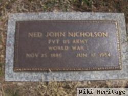 Ned John Nicholson