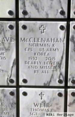 Norman K Mcclenahan