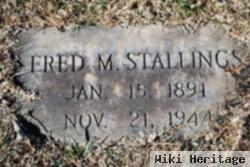 Fred M Stallings