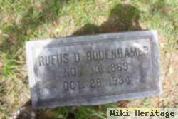 Rufus D Bodenhamer