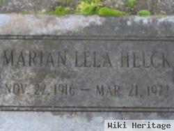 Marian Lela Helck