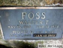 Hope Greene Foss